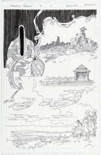 Aron Wiesenfeld and Richard Bennett Deathblow / Wolverine #2 Story Page 7 Original Art (Image(WildStorm)/Marvel, 1997). | Heritage