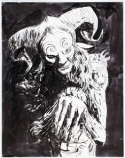 Bill Koeb - Fawn from Pan‘s Labyrinth Illustration Original Art (2021).