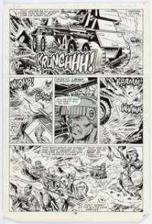 Ron Wagner and Tom Palmer G. I. Joe, A Real American Hero #80 Story Page 19 Original Art (Marvel, 1988). | Heritage