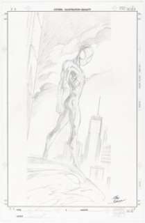 Mark Bagley Ultimate Spider-Man #40 Cover Original Art (Marvel, 2003).