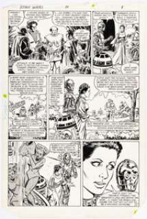 Bob McLeod and Tom Palmer Star Wars #88 Story Page 8 Original Art (Marvel, 1984). | Heritage
