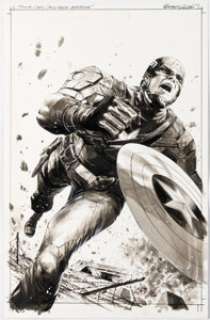 Jackson "Butch" Guice AAFES 12th Edition [Captain America The First Avenger] #12 Cover Original Art (Marvel, 2011). | Heritage