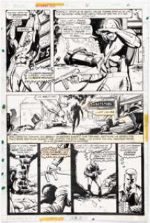Rich Buckler, Keith Pollard, and Klaus Janson Astonishing Tales #31 Deathlok Story Page 2 Original Art (Marvel, 1975). | Heritage