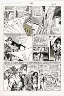 John Buscema and Tom Palmer The Avengers #281 Story Page 6 Original Art (Marvel, 1987). | Heritage