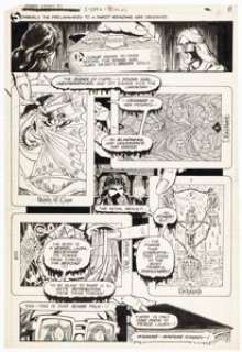 Marshall Rogers Madame Xanadu #1 Story Page 8 Original Art (DC, 1981). | Heritage
