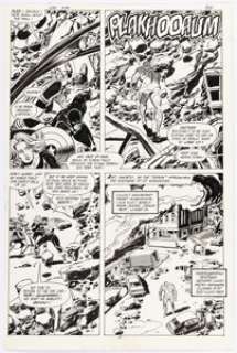 John Buscema and Tom Palmer The Avengers #300 Story Page 24 Original Art (Marvel, 1989). | Heritage