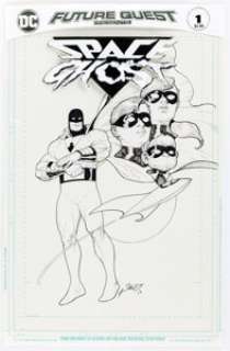 Ariel Olivetti Future Quest Presents #1 Space Ghost Cover Original Art (DC, 2017). | Heritage