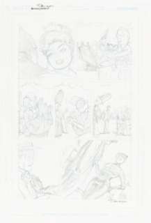 Darwyn Cooke Batman / The Spirit #1 Catwoman Story Page 18 Pencils Original Art (DC, 2007). | Heritage