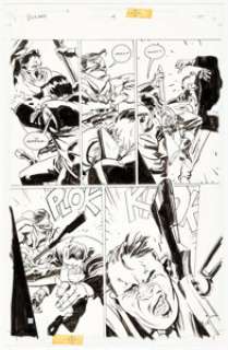 Tony Salmons Vigilante: City Lights, Prairie Justice #4 Story Page 10 Original Art (DC, 1996). | Heritage