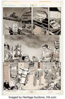 Michael Golden and Bob McLeod Howard the Duck Magazine #5 Dracula Story Page 17 Original Art (Marvel, 1980). | Heritage