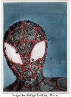 Peach Momoko Miles Morales #13 Variant Cover Original Art (Marvel, 2024). | Heritage