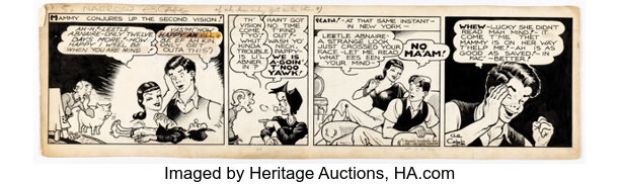 Al Capp Li’l Abner Daily Comic Strip Original Art dated 12-20-35 (United Feature Syndicate, 1935). | Heritage