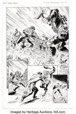 Mike Collins and David Roach 2000AD Prog #1311 Rogue Trooper Story Page 1 Original Art (Rebellion, 2002).