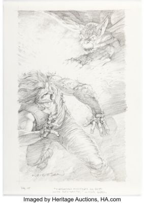 Bernie Wrightson Eleven-Eleven Page 15 Pencil Illustration Original Art (Crusade, 1996). | Heritage