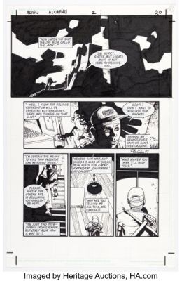 Richard Corben Aliens: Alchemy #2 Story Page 20 Original Art (Dark Horse, 1997). | Heritage