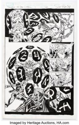 Scott Koblish Deadpool: Last Days of Magic #1 Brother Voodoo Story Page 22 Original Art (Marvel, 2016). | Heritage
