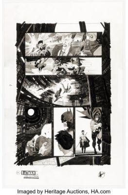 Matteo Scalera Batman: The Long Halloween - The Last Halloween #10 Story Page 11 Original Art (DC, 2025). | Heritage