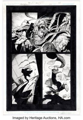 Simon Bisley Hellblazer #259 Story Page 11 Original Art (DC/Vertigo, 2009). | Heritage