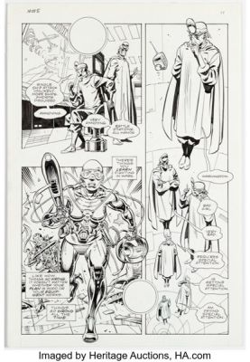 Dave Gibbons Martha Washington Goes To War #5 Story Page 11 Original Art (Dark Horse, 1994). | Heritage