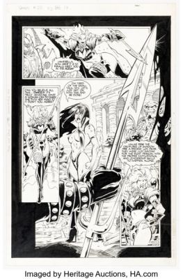 Amanda Conner and Jimmy Palmiotti Vengeance of Vampirella #25 Nyx Story Page 17 Original Art (Harris, 1996). | Heritage