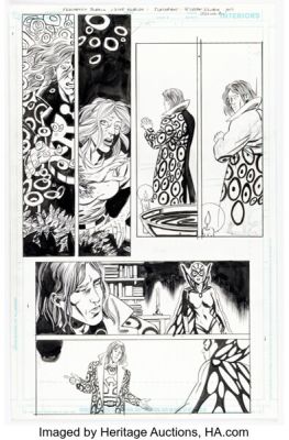 Fernando Blanco and Scott Koblish Flashpoint: Secret Seven #2 Story Pages 11 and 15 Panel Illustrations Original Art (DC, 2011). | Heritage