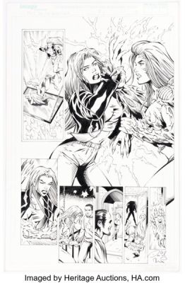 David Boller and John Livesay Tales of the Witchblade #9 Story Page 15 Original Art (Image, 2001).