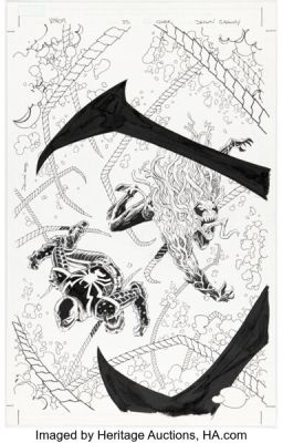 Declan Shalvey Venom #35 Cover Original Art (Marvel, 2013).