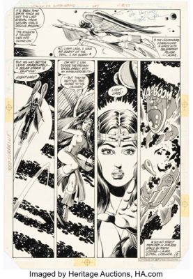 Keith Giffen and Bruce Patterson Legion of Super-Heroes #289 Story Page 8 Original Art (DC, 1982). | Heritage