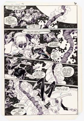 Gil Kane Tales of the Green Lantern Corps Annual #1 Story Page 9 Original Art (DC, 1985). | Heritage