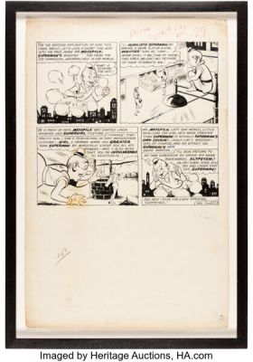 Jim Mooney Action Comics #282 Supergirl Story Page 13 Original Art (DC, 1961). | Heritage