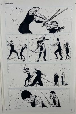 Lark Micheal (1966)... | Lot 17 - LARK Micheal (1966) -Illustration tirée de "Lazarus",... | misc / divers