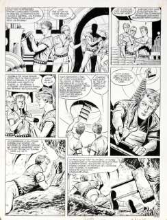 Paape | Luc Orient, planche n°45 Ã  l’encre de Chine sur … | Banque Dessinée