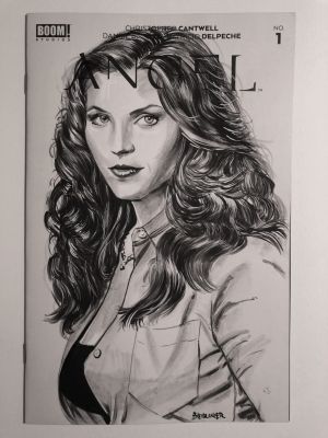 Dan Neidlinger | Charisma Carpenter as Cordelia Sketch Cover | Raremarq (Buy It Now)