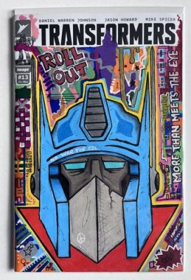 Optimus Prime Original Sketch Cover Art – Transformers #13 – 1/1 Hand Drawn | eBay US (Buy It Now)