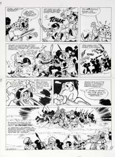 De Gieter | Papyrus, planche n°31 Ã  l’encre de Chine de l’é… | Banque Dessinée