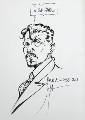 Arroyo Jean Michel Le... | Lot 17 - ARROYO Jean Michel Le paquebot des sables Dédicace... | Vermot et Associés