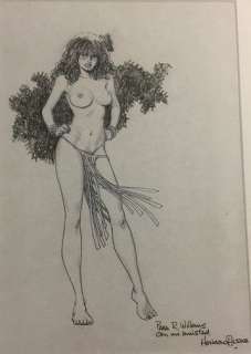 Altuna - Dessin original - Femme séduisante - (2015) | Catawiki