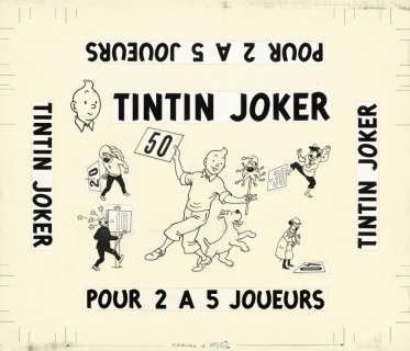 Hergé (Georges Remi Dit) 1907-1983 | Tintin Joker | Artcurial