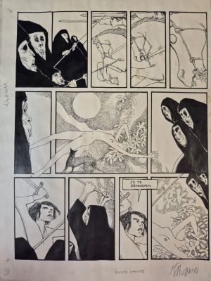 [Bd] Baudoin Edmond... | Lot 300 - [BD] BAUDOIN Edmond (né en 1942) Planche originale... | Nice Enchères