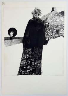 Sergio Toppi - Illustrazione originale "Leggenda Irlandese" - Loose page | Catawiki