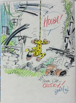 * Batem - Ensemble... | Lot 526 - * Batem - Ensemble de 2 dédicaces : Marsupilami 6 et... | Tessier Sarrou