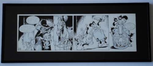 Piet Wijn originele verhaalstrook | Zwiggelaar Auctions