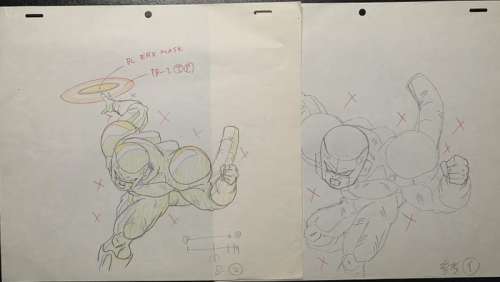 Dragon Ball Z - Dragon Ball Z Douga y CorrecciÃ³n de Kazuya Hisada - Production Material - (1991) | Catawiki