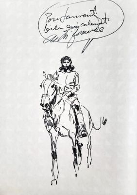 DE LA FUENTE Victor Coeur... - Lot 142 - DE LA FUENTE Victor Coeur de fer Dédicace sur l‘album...