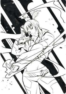 Federico Sabbatini | All-New Harbinger #4 Cover | Kirby’s Comic Art