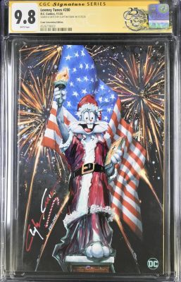 CGC 9.8 Looney Tunes Clayton Crain #280 NYCC Exclusive SKETCHED | Raremarq (Buy It Now)