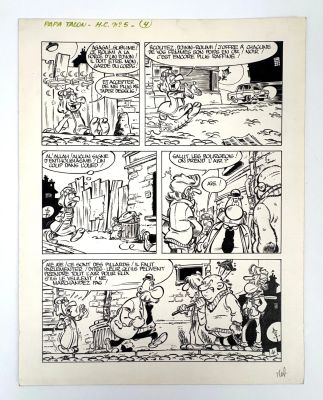 Hachel Papa Talon Planche... | HACHEL Papa Talon Planche 4 d’un récit publié dans... | Vermot et Associés