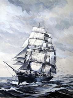 Gerry Wood - The Sailing Clipper (Signed)