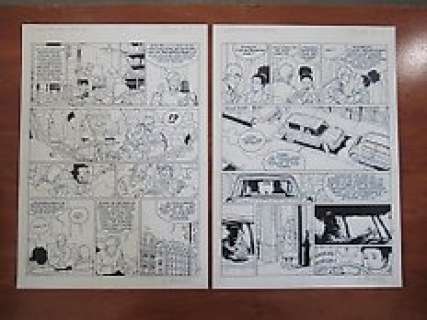 Sikorski, Alain - 2x Planche originale - La Clé du mystère T1 - Meurtre sous la Manche - (2000) | Catawiki