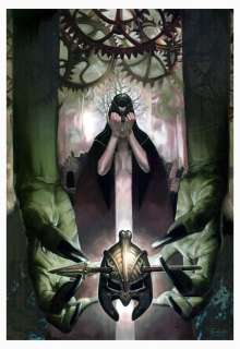 Scott Fischer - "the hero snare" dungeons & dragons cover painting (20020